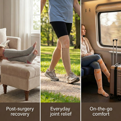 Premium Wool Anti-Fatigue Compression Foot-Sleeves