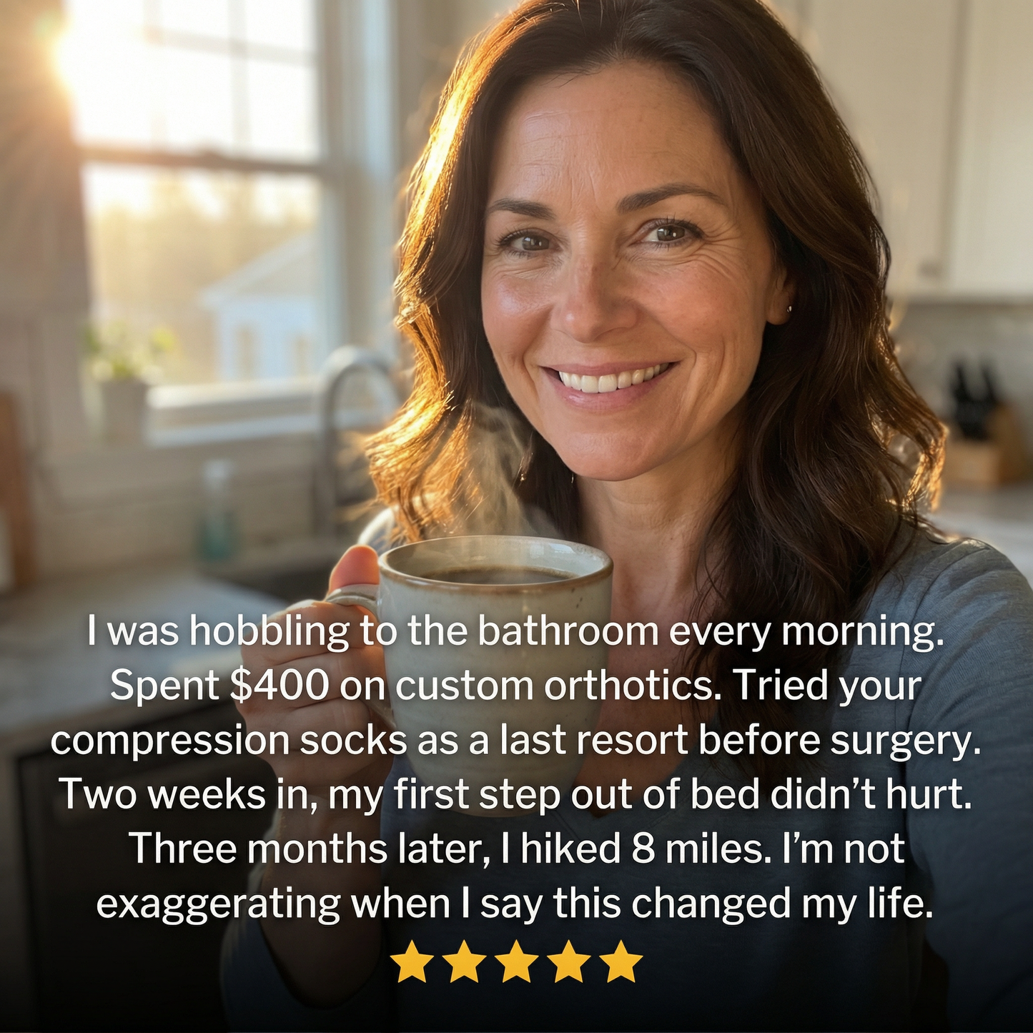 Premium Wool Anti-Fatigue Compression Foot-Sleeves