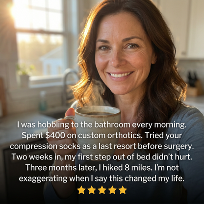 Premium Wool Anti-Fatigue Compression Foot-Sleeves